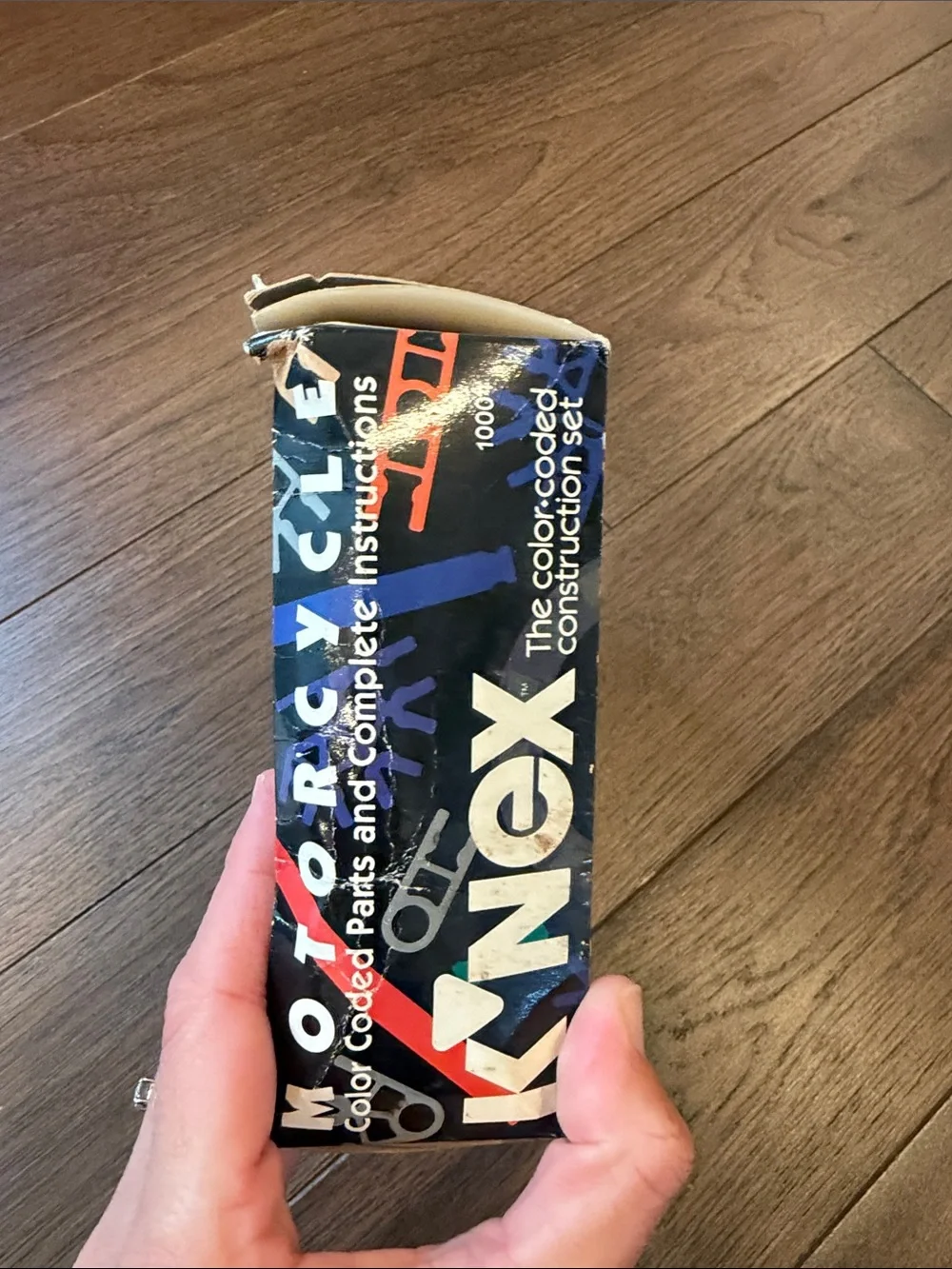 K'NEX 1992 Motorcycle #10004 Toy w/instructions, Unopened